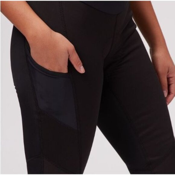 Garneau Solano Chamois Tights Size XL Women’s Cycling Shorts Black $140 All Weat - Picture 13 of 15